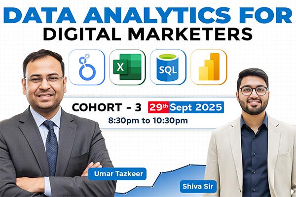 Data Analytics for Digital Marketers (Cohort 3) cover