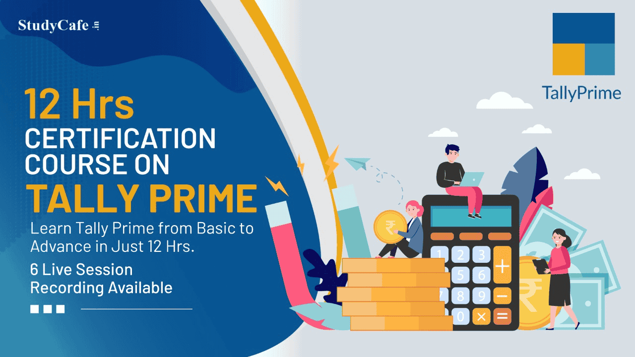 Tally Prime Basic to Advance Certification Course with TDS and Payroll cover