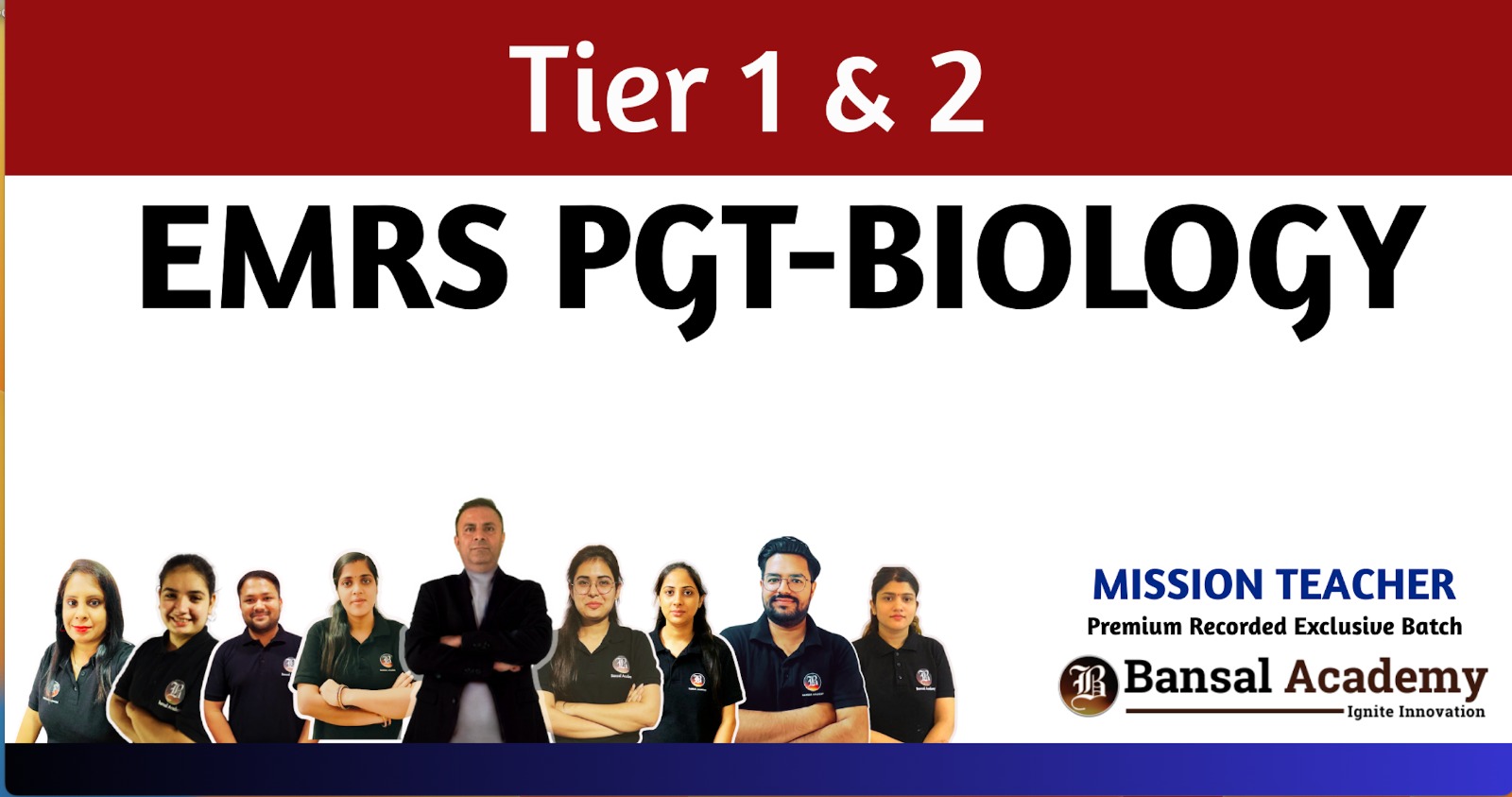 EMRS PGT BIOLOGY BATCH