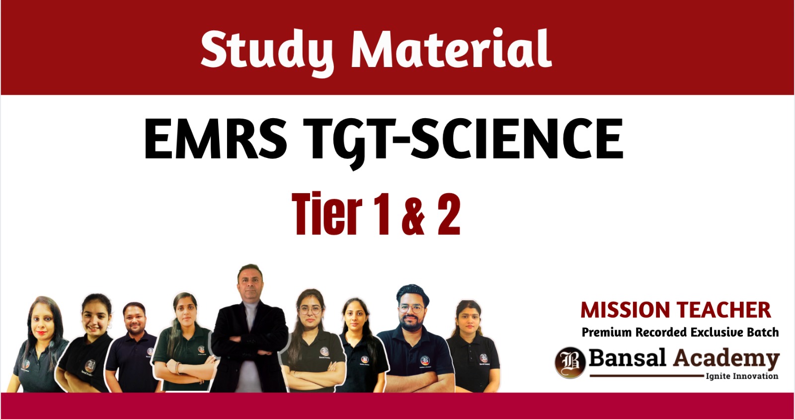 EMRS TGT SCIENCE LIVE TEST