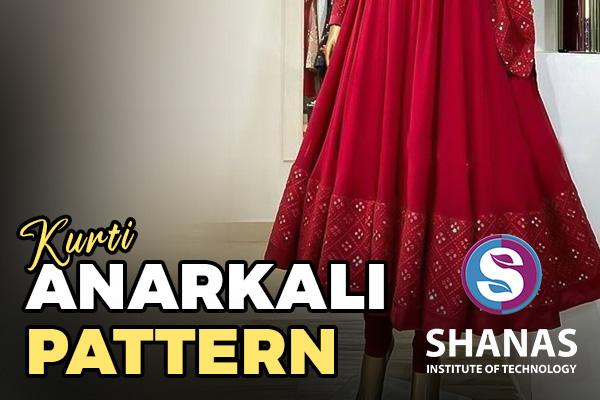 Anarkali pattern cover