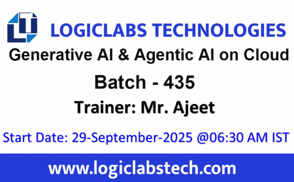 Generative AI & Agentic AI on Cloud by Mr. Ajeet-Batch -435 cover