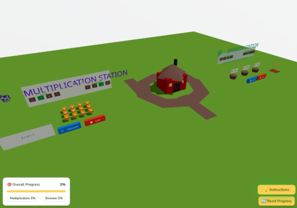 Grade 3 Math: Farm Math Adventures cover