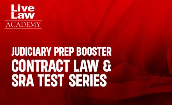 Judiciary Prep Booster – Contract Law & SRA Test Series cover