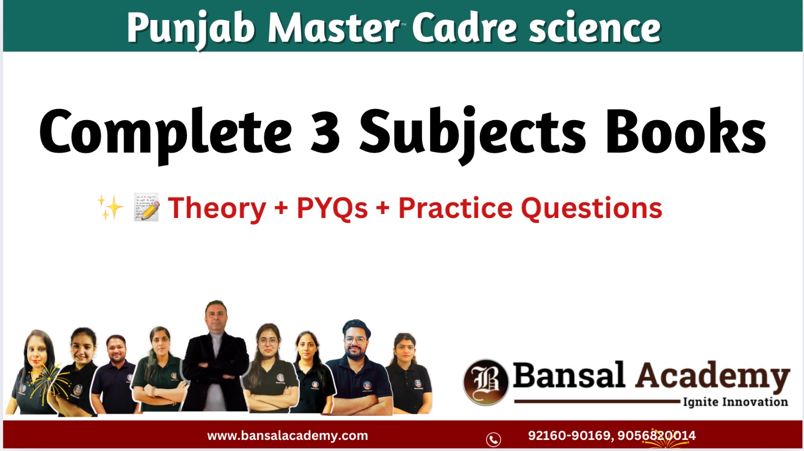 Master Cadre Science Books (Non Medical ) Study Material cover