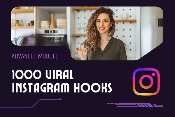 1000 Instagram Viral Hooks cover