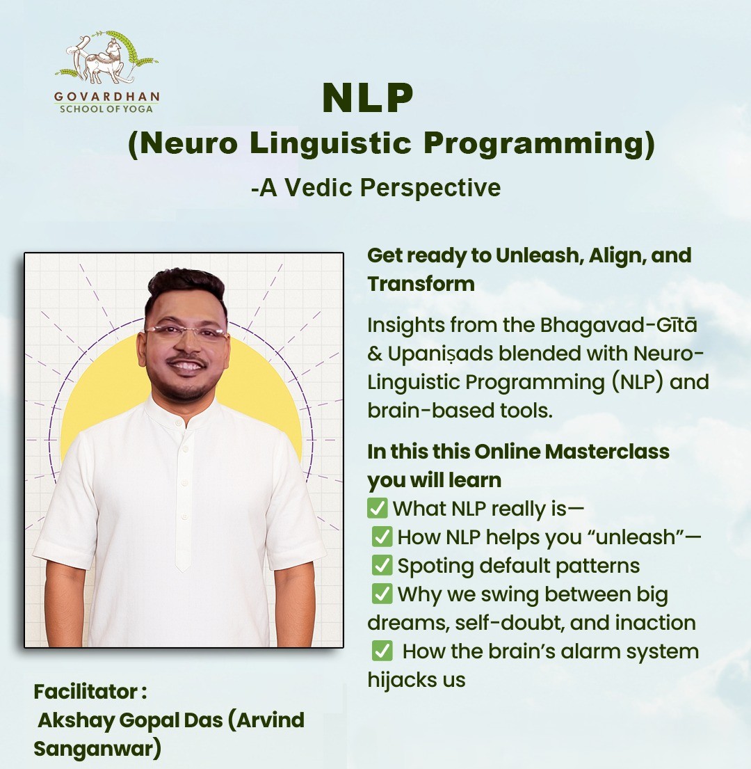 Veda-NLP*(*Neuro-Linguistic Programming) — Foundation Course cover