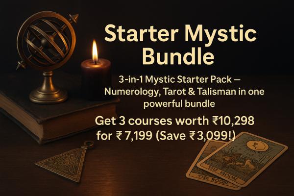 Starter Mystic Bundle: Numerology • Tarot • Talisman cover