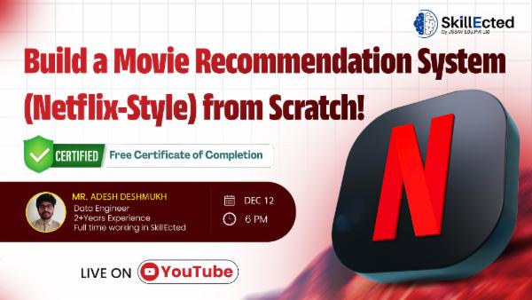 Build a Movie Recommendation System (Netflix-Style) from Scratch! cover