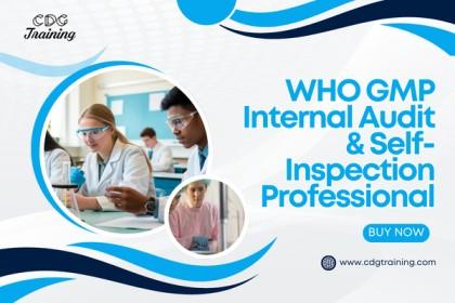 WHO GMP Internal Audit & Self-Inspection Professional cover