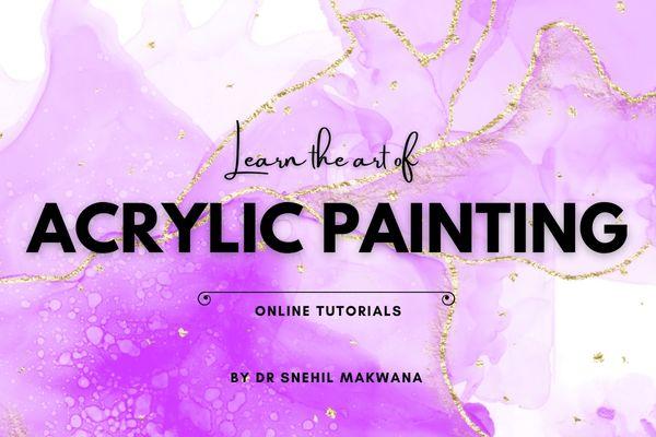 1 Day Acrylic Painting Workshop cover