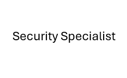 Security Specialist cover