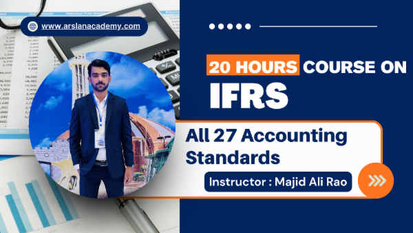 20 Hours Course on IFRS - All 27 Accounting Standards Starting 11 October 2025 cover