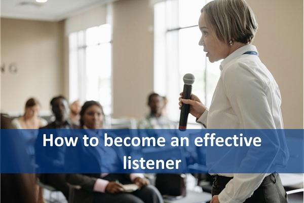 How to become an effective listener cover