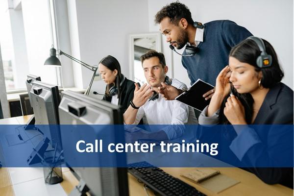Call center training cover