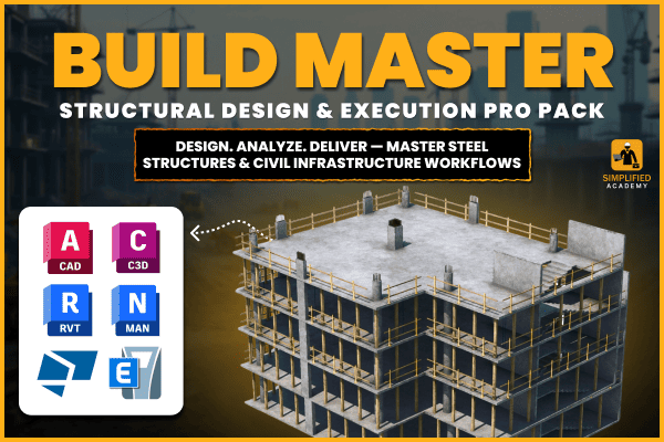 BUILD MASTER - Structural Design & Execution Pro Pack Softwares Courses cover