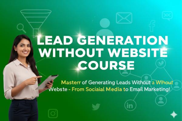 LEAD GENARATION WITHOUT WEBSITE COURSE Copy cover