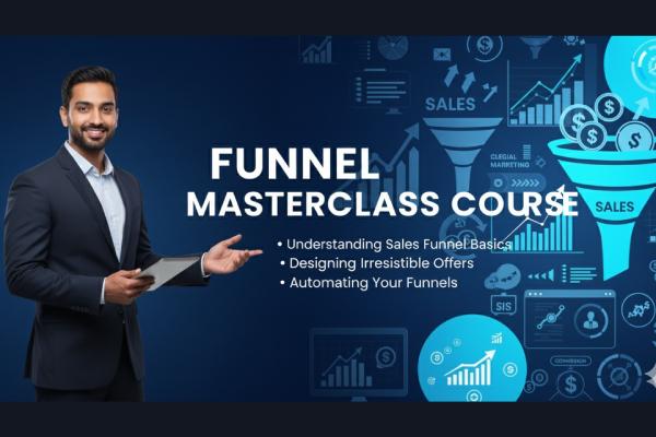 FUNNEL MASTERCLASS COURSE cover