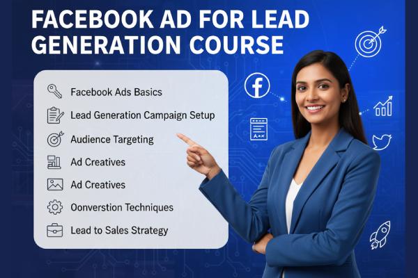 FACEBOOK AD FOR LEAD GENARETON COURSE cover
