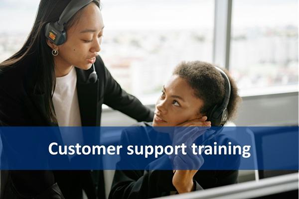 Customer support training cover