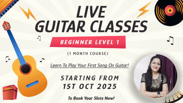 LIVE GUITAR CLASSES - OCTOBER 2025 cover