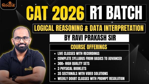 CAT 2026 | Batch - R1 | LRDI by RAVI SIR for CAT 2026 cover