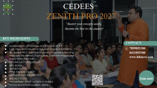Zenith Pro Plan 2027 - for NEET/INICET 2027... MOST RECOMMENDED COURSE BY TOPPERS. cover
