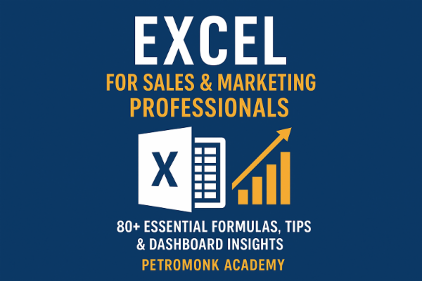 Comprehensive Excel Formulas for Sales & Marketing Professionals cover