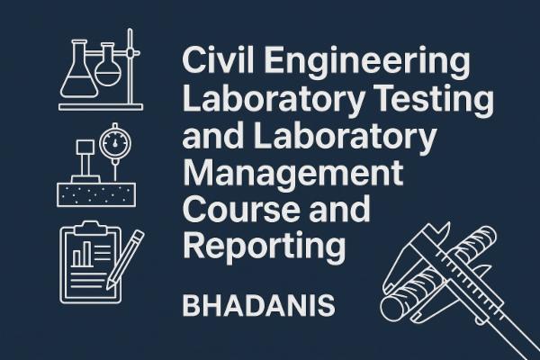 Civil Engineering Laboratory Testing and Laboratory Management Course and Reporting cover