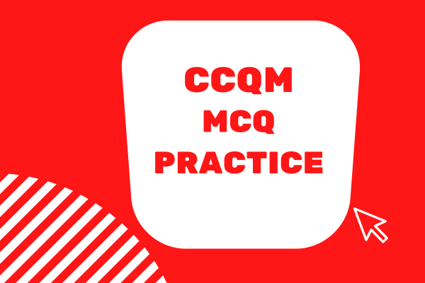 CCQM Mock Exams cover