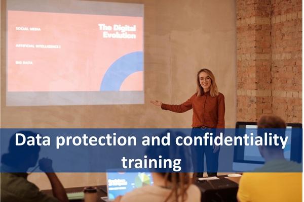 Data protection and confidentiality training cover