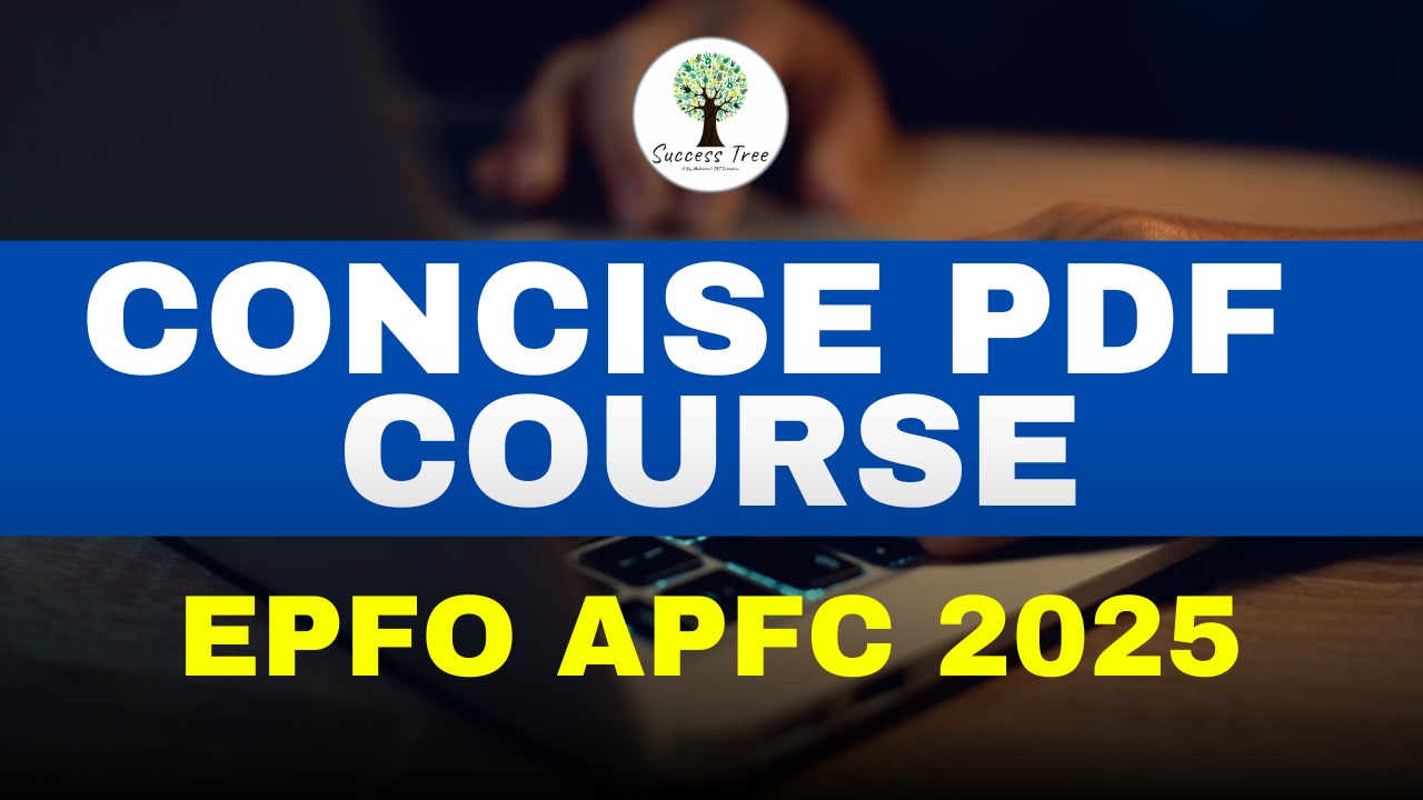 Concise PDF course for EPFO_APFC 2025 cover