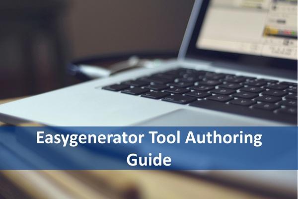 Easygenerator Tool Authoring Guide cover