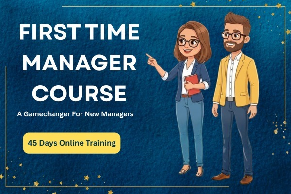 first Time Manager course for New and aspriring Managers by Reskilling Jourrney