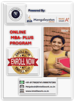 MBA PLUS - Online Program from Mangalayatan University cover