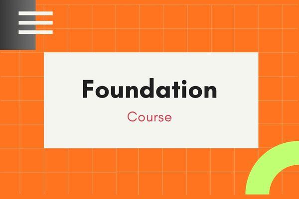 Foundation Building Course cover