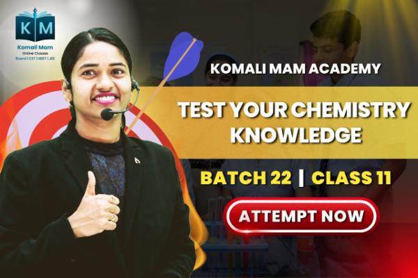 Batch 22 Class 11 Chemistry Exam Corner cover