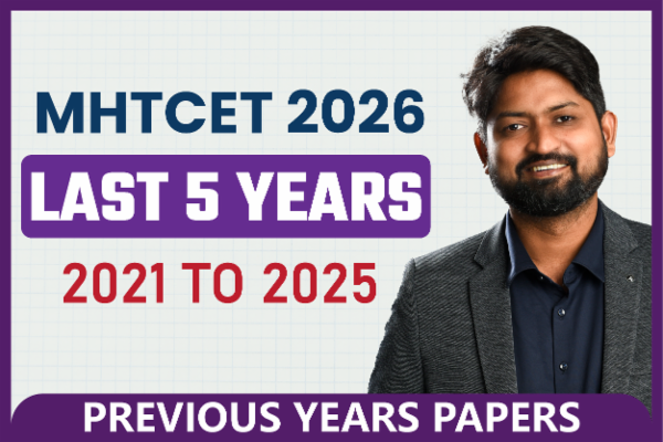 MHTCET 2026 : Free Last 5 Year PYQs cover