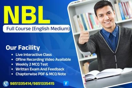 2082 - NBL - Full Course (English Medium) cover