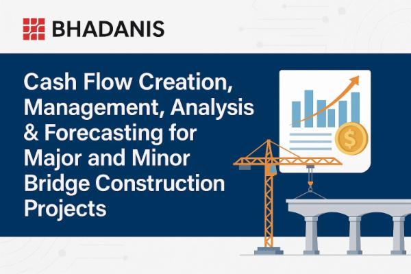 Cash Flow Creation, Management, Analysis & Forecasting for Major and Minor Bridge Construction Projects Online Course cover