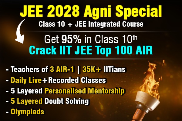JEE 2028 Agni Special for Class 10 Integrated cover