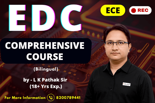 GATE Comprehensive Course EDC - Electronics Device & Circuits - ECE | Zero To Mastery | cover