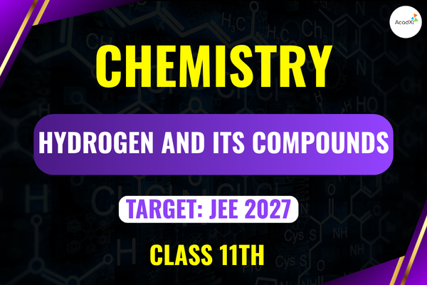 Hydrogen and its Compounds Class 11th cover