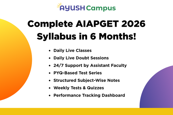 AIAPGET 2026 – 6 Months Prep Program cover