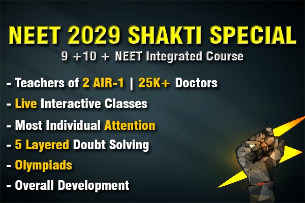 NEET 2029 Shakti Special for Class 9 Integrated cover