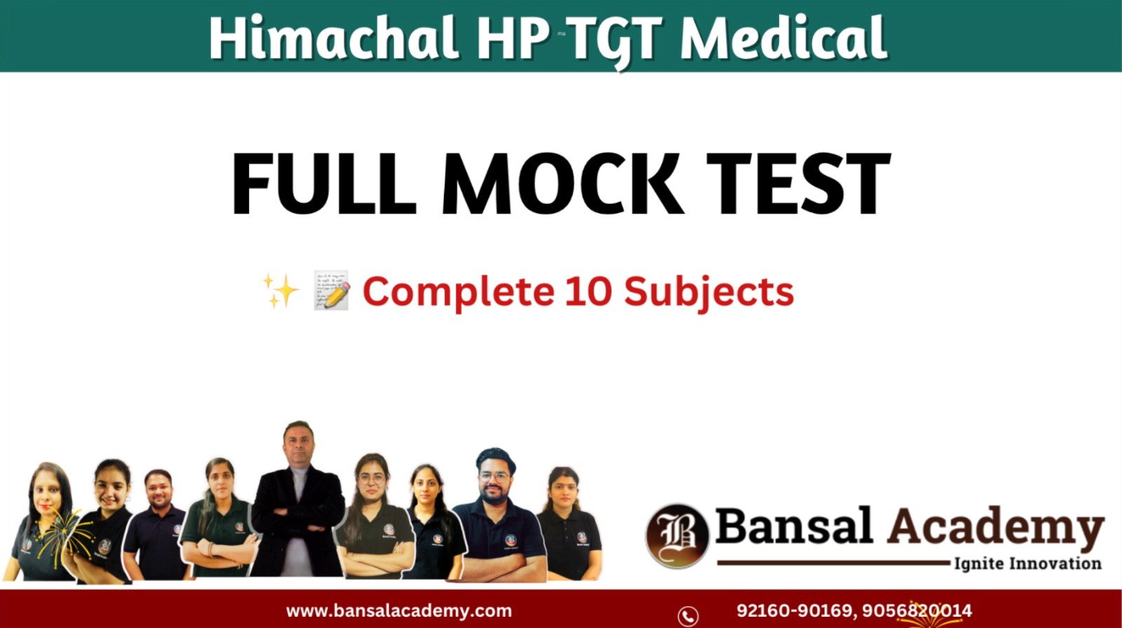 HP TGT MEDICAL MOCK TEST cover