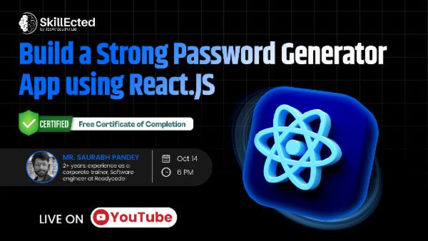 Build a Strong Password Generator App using ReactJS cover
