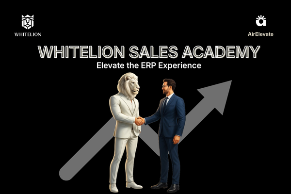 Whitelion Sales Academy -Elevate the ERP Experience cover