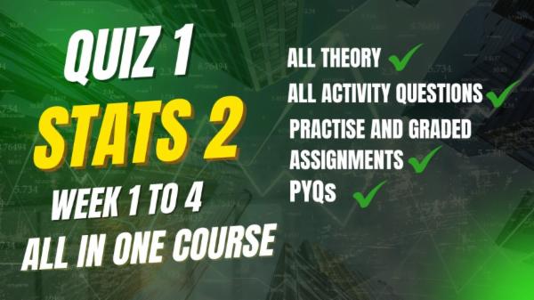 Stats-2 | Quiz-1 | Week 1-4 | cover