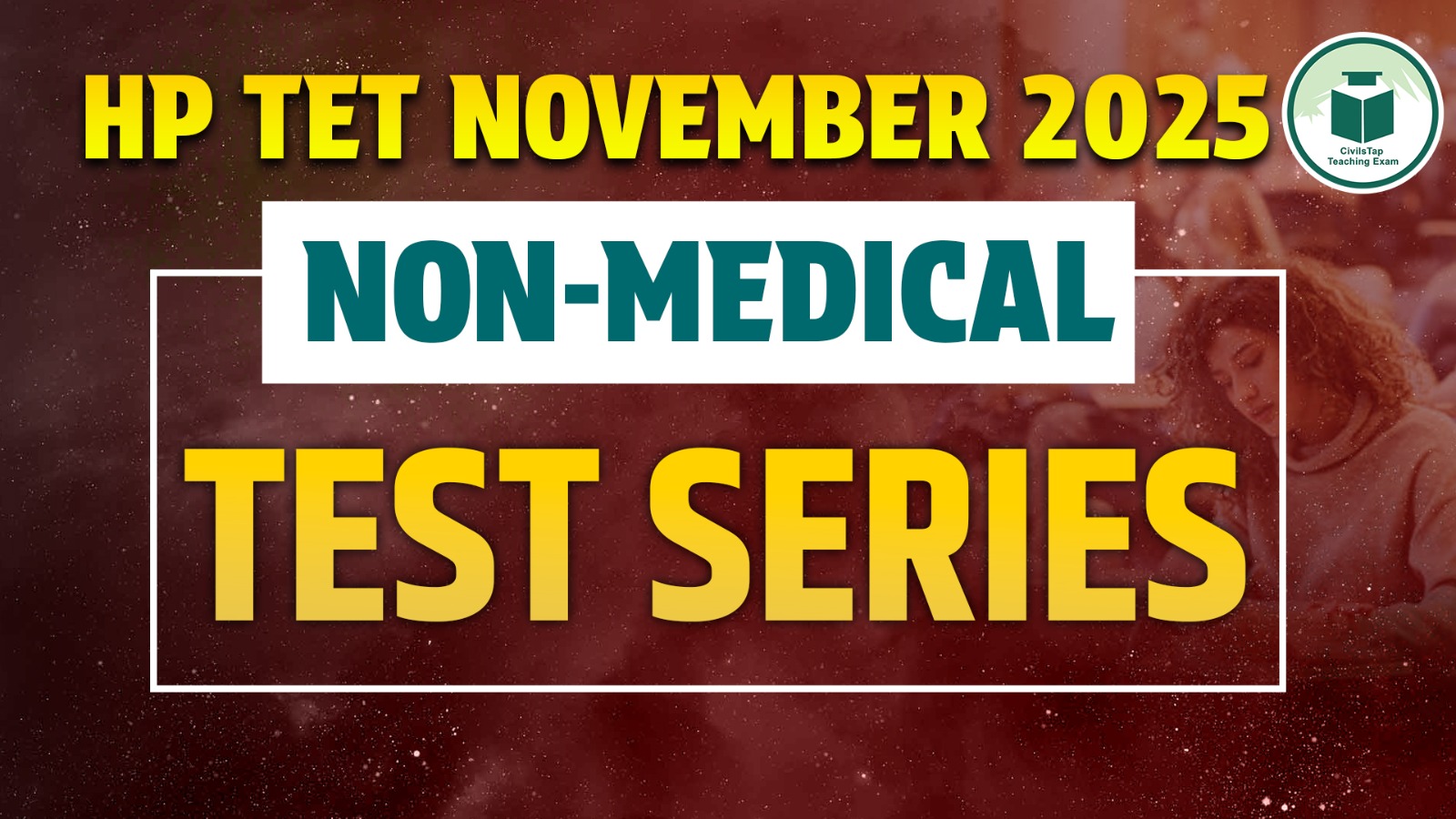 HP TET Non- Medical Test Series cover